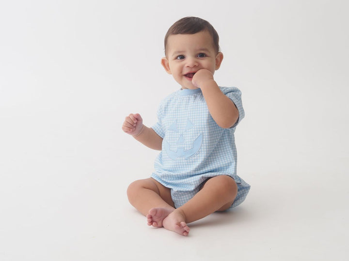 Jack-O-Lantern Blue Boys Bubble