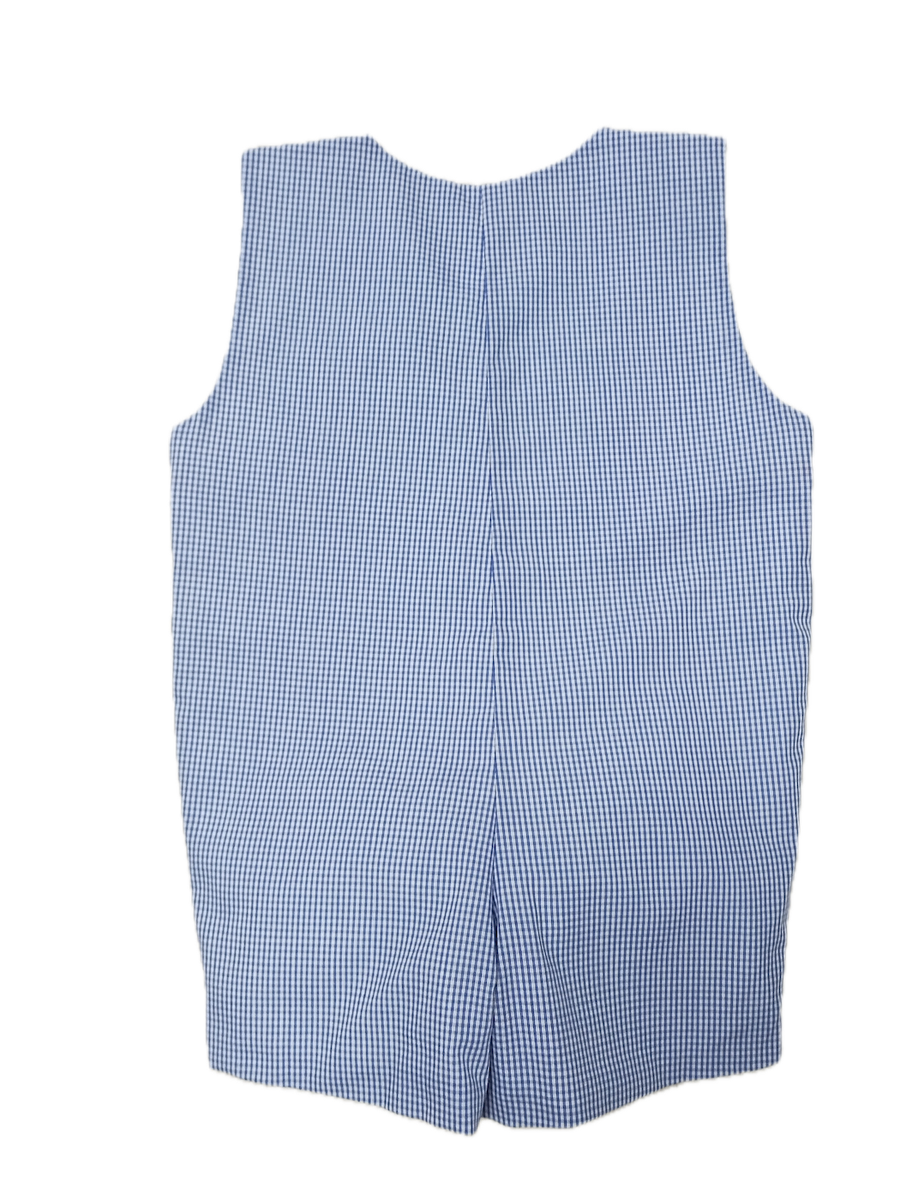Back to School Boys Hand Smocked Overall