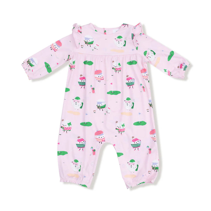 Ruffle Sleeve Romper