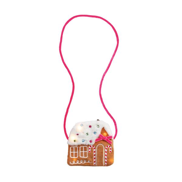 Light-Up Gingerbread Purse
