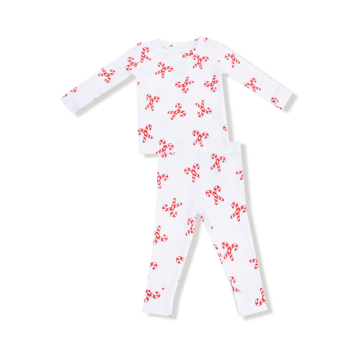 Candy Canes  Long Sleeve Loungewear Set