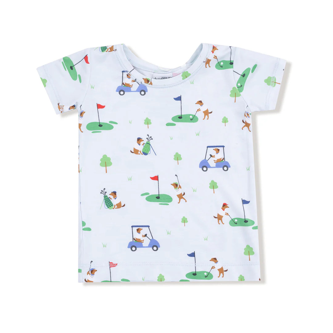 Blue Dog Gone Golf Loungewear Set