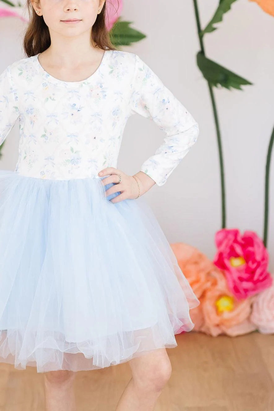 English Garden L/S Tutu Dress