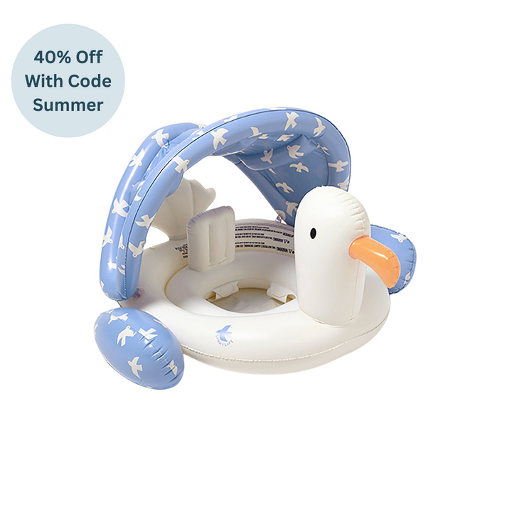 Baby Float Sid the Seagull Blue