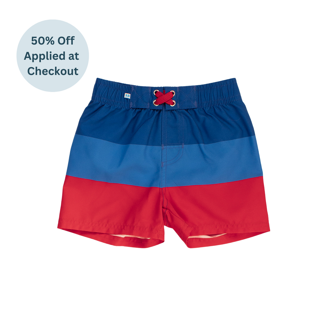 Liberty Color Block Swim Trucks