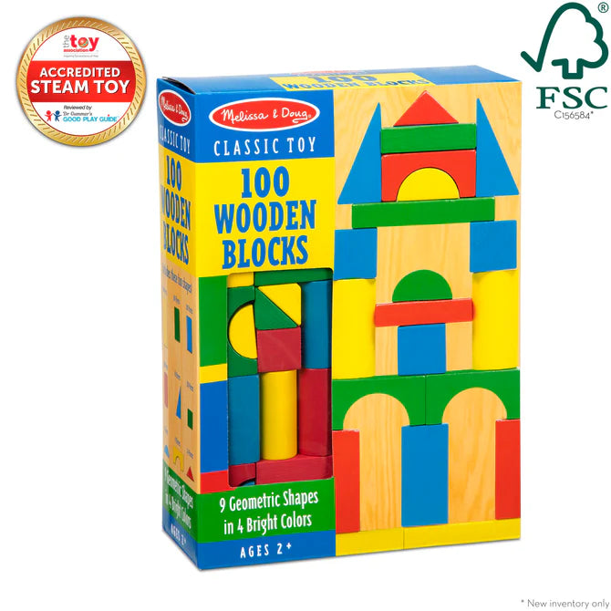 100 Wooden Blocks