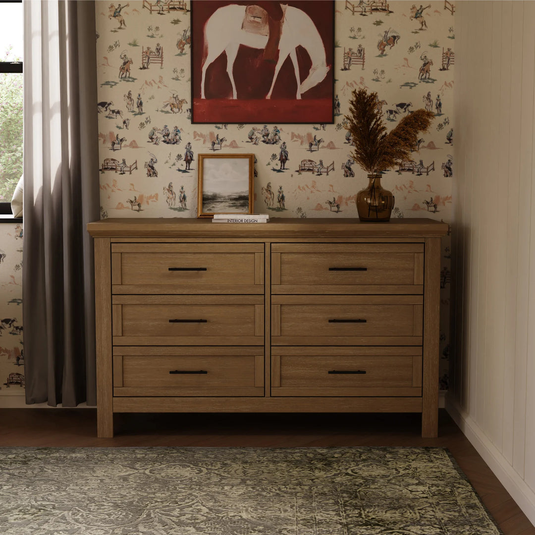 Emory Farmhouse 6-Drawer Dresser