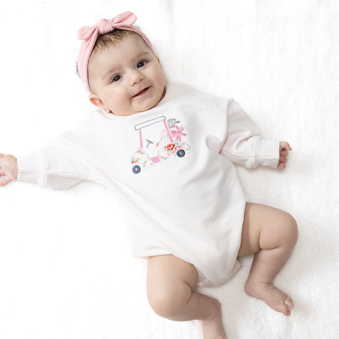 Pink Golf Sweatshirt Bubble