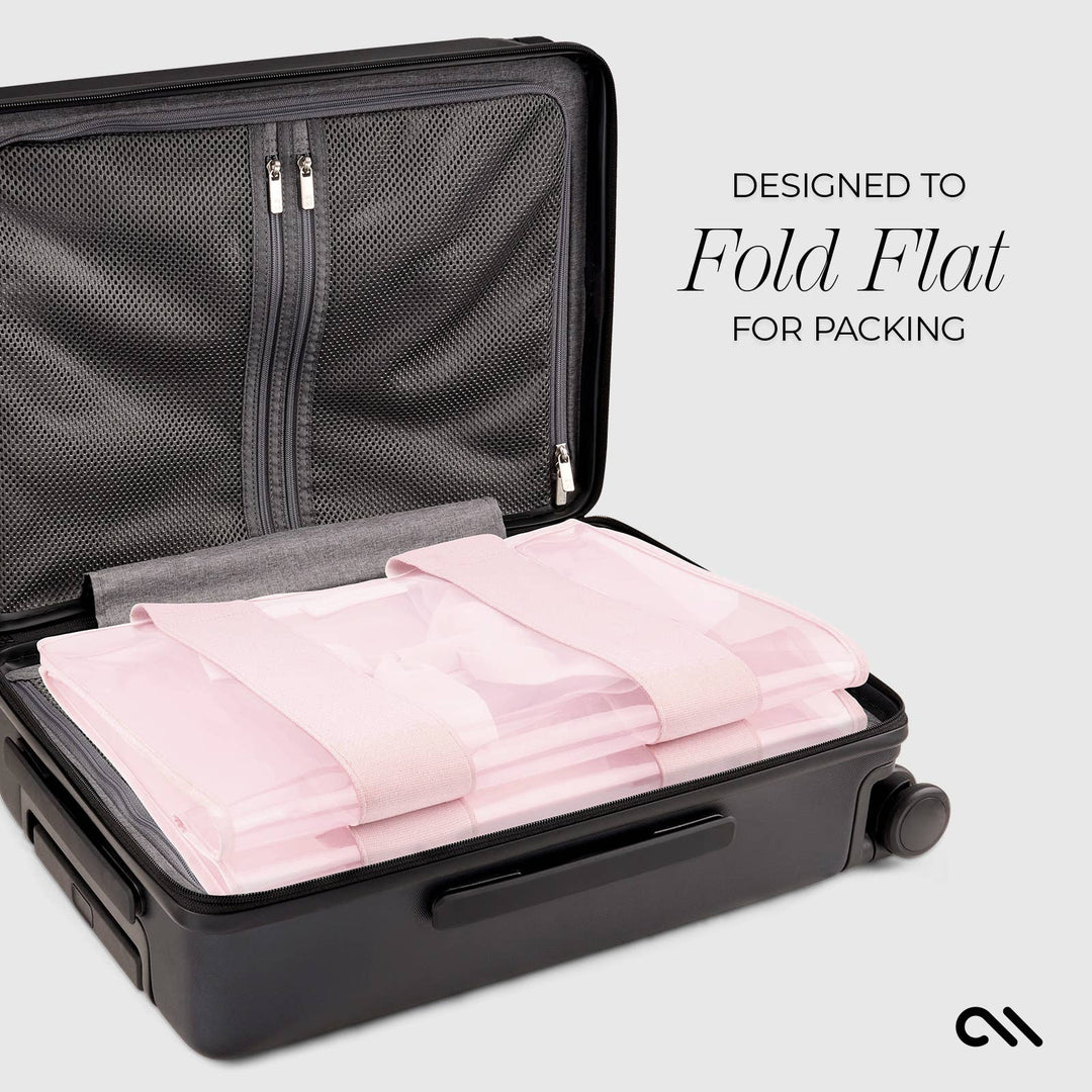 Special Edition Bow Beach Tote With Phone Pouch: Ballet Pink