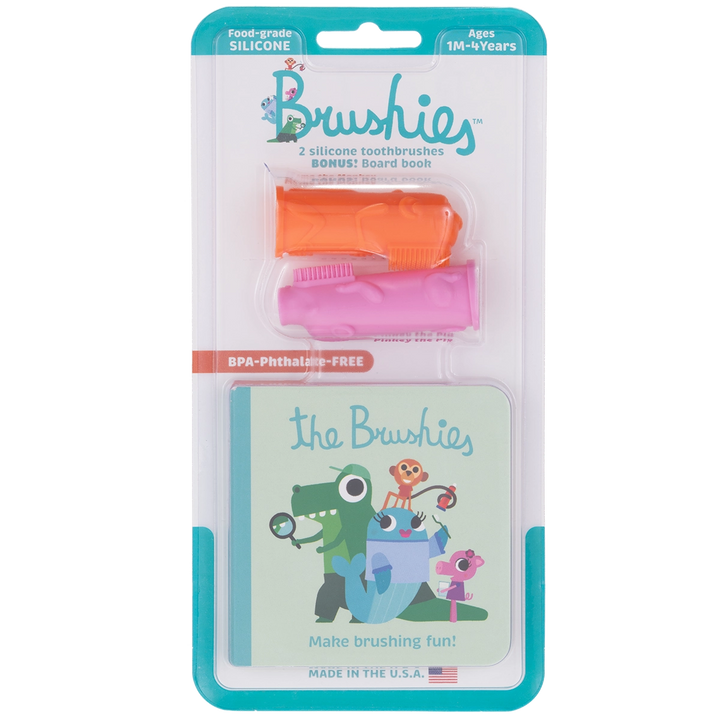 Brushies 2 Pack & Mini Book
