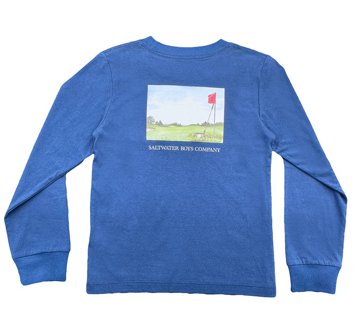 Boys Long Sleeve Golf Graphic Tee