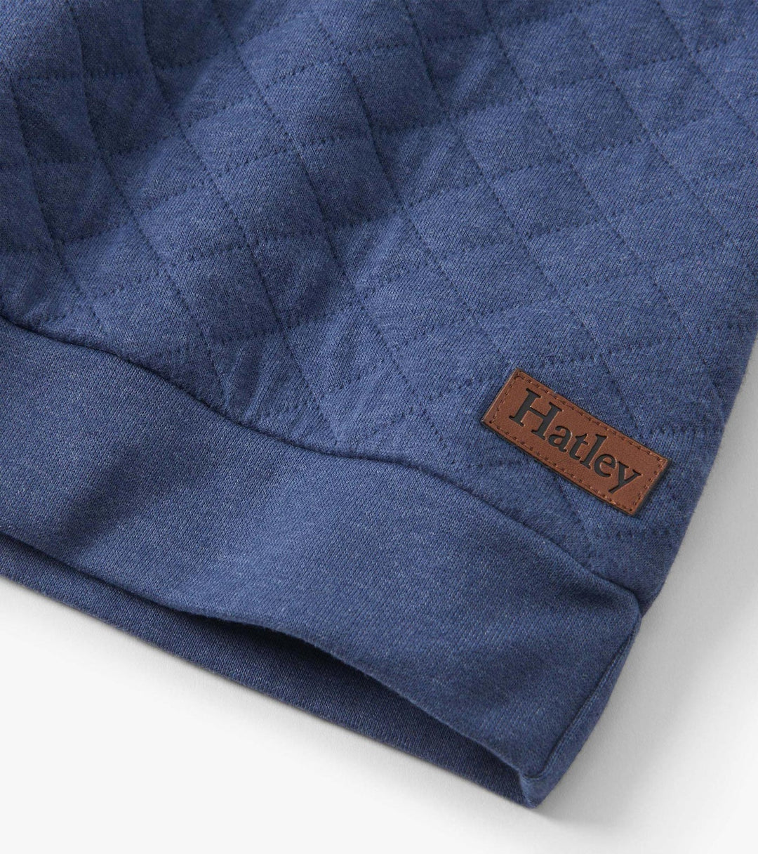 Ensign Blue Quilted Pullover