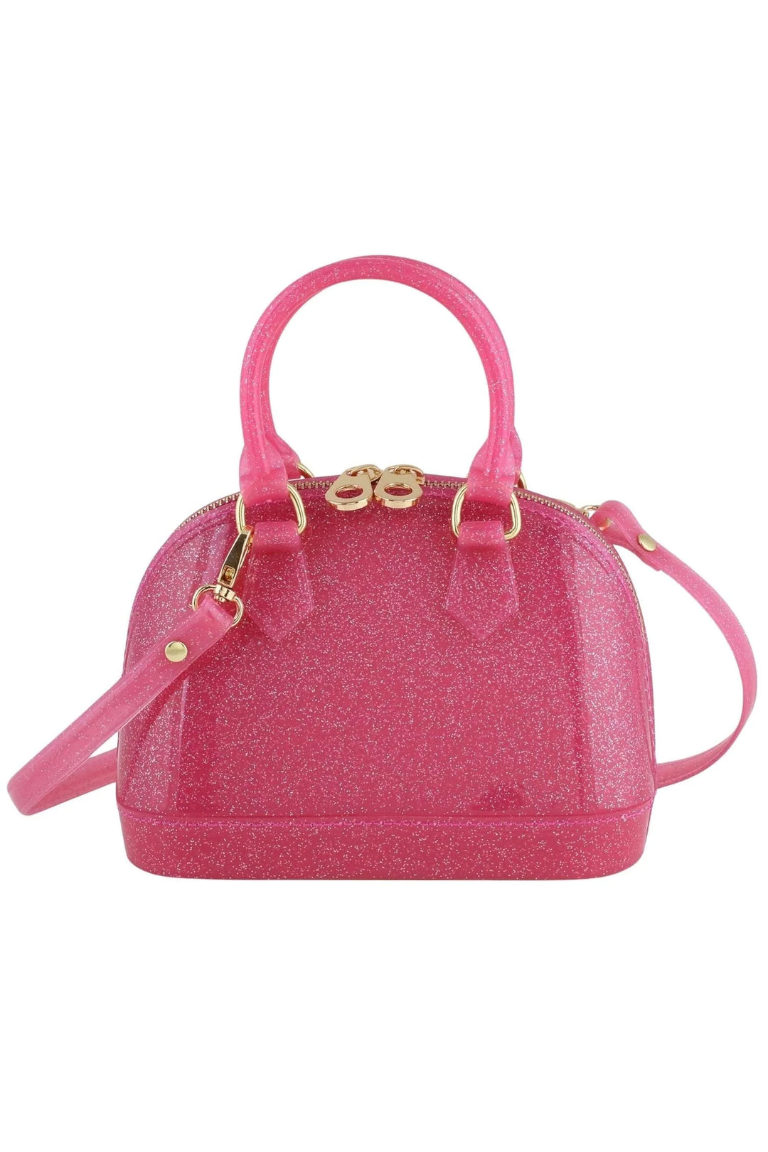 Cate Hot Pink Sparkle with Sugarplum Fairy Charm