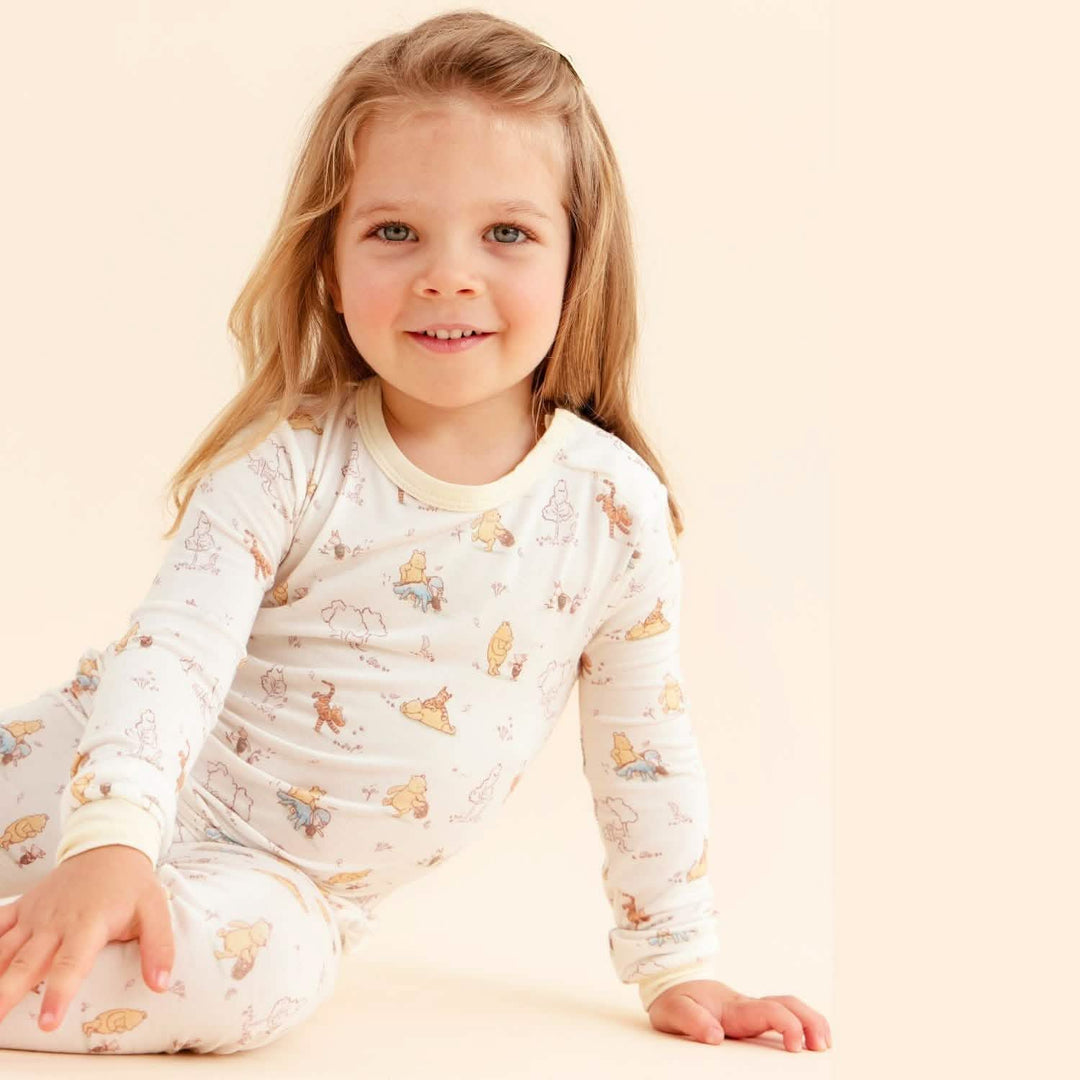 Moments with friends modal magnetic pajama kids long sleeve set