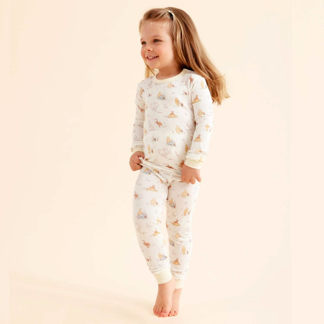 Moments with friends modal magnetic pajama kids long sleeve set