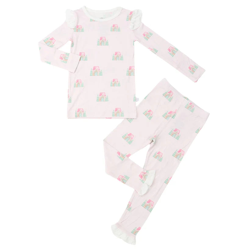 Gingerbread Cottage Lounge wear Set- Girls