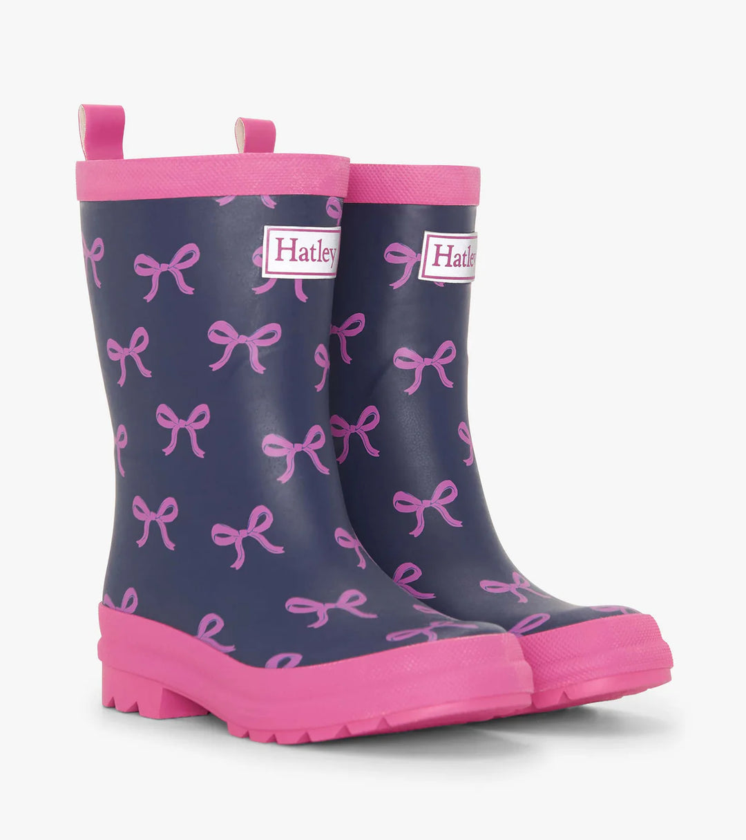 Teeny Bows Matte Rain Boots