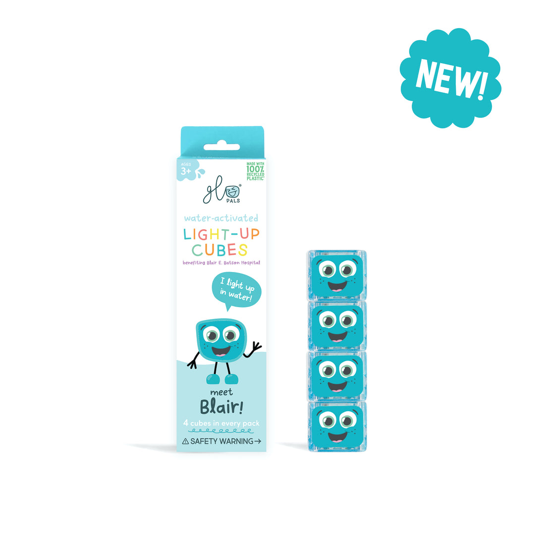 Glo Pals Light Up Cubes - Blue Blair