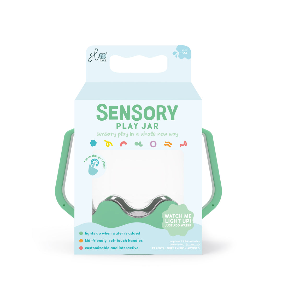Glo Pals Sensory Jar - Teal