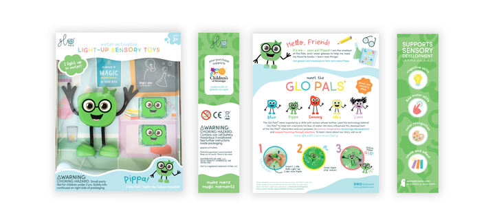 Glo Pals Character - Green Pippa