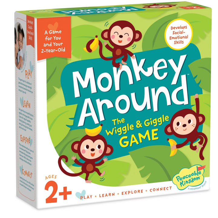 Monkey Around Peaceable Kingdom Toddler Game