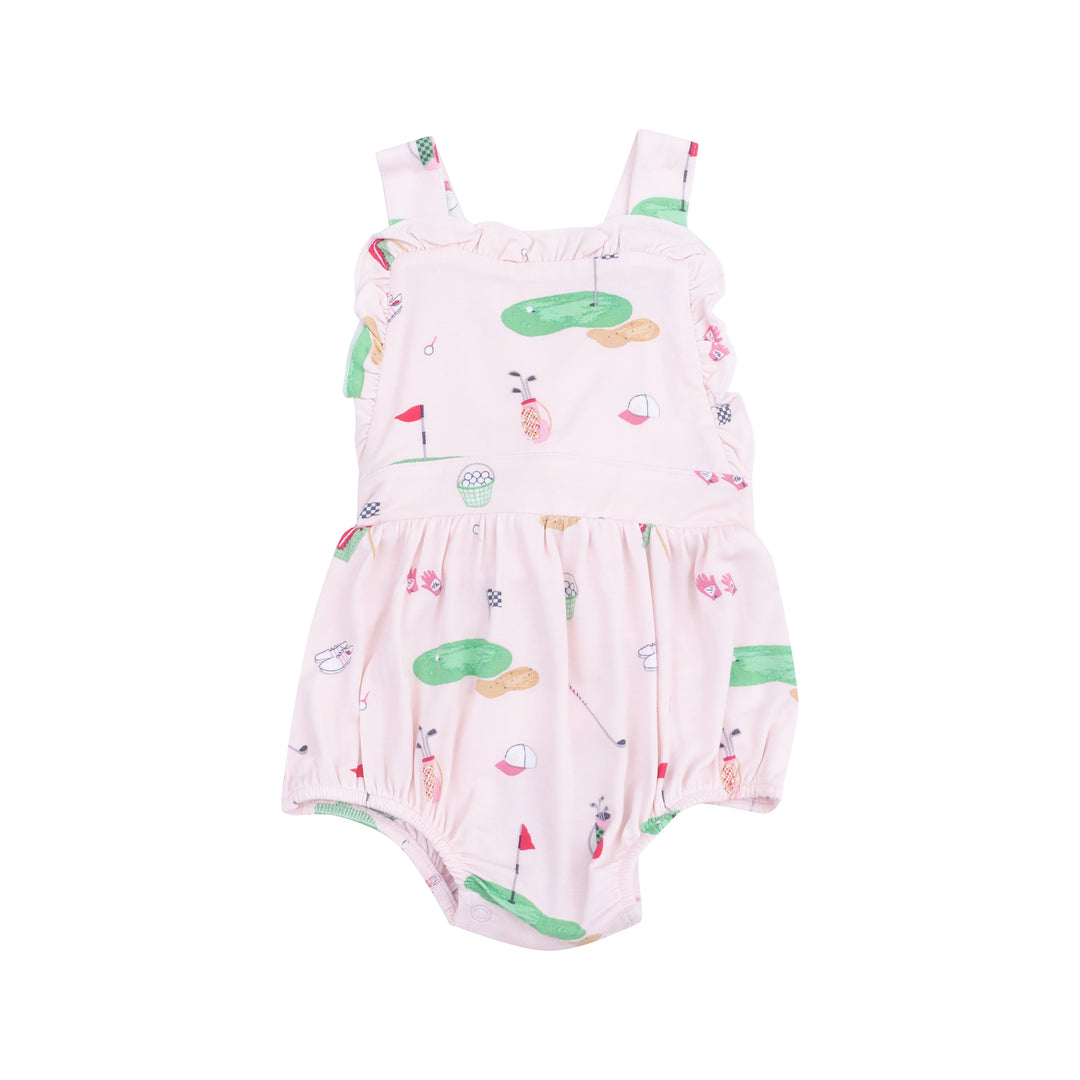 Golf Things Pink Ruffle Bubble
