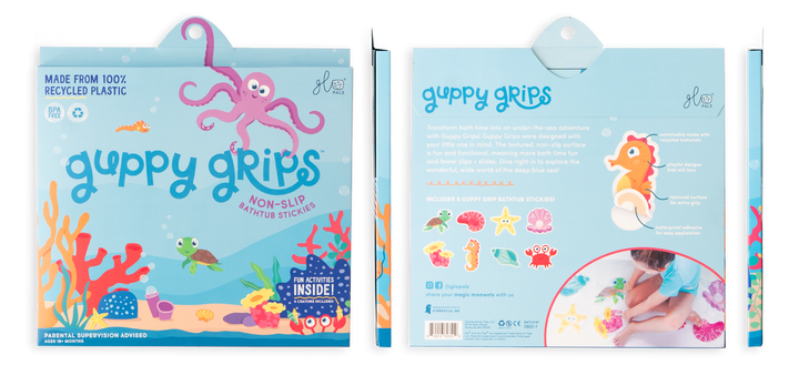 Glo Pals Bath Guppy Grips
