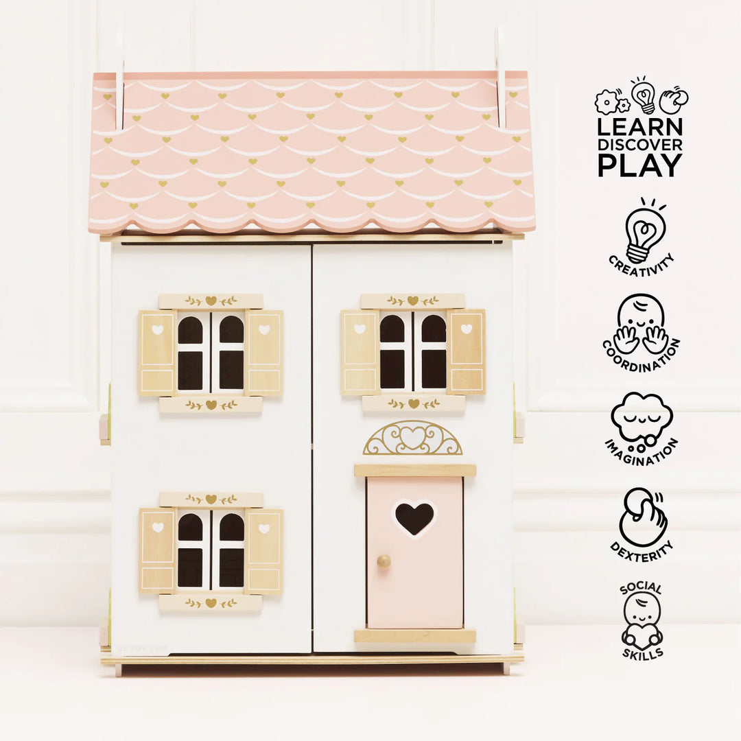 Le Toy Van Roseheart Wooden Dolls House
