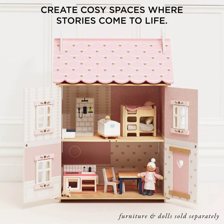Le Toy Van Roseheart Wooden Dolls House