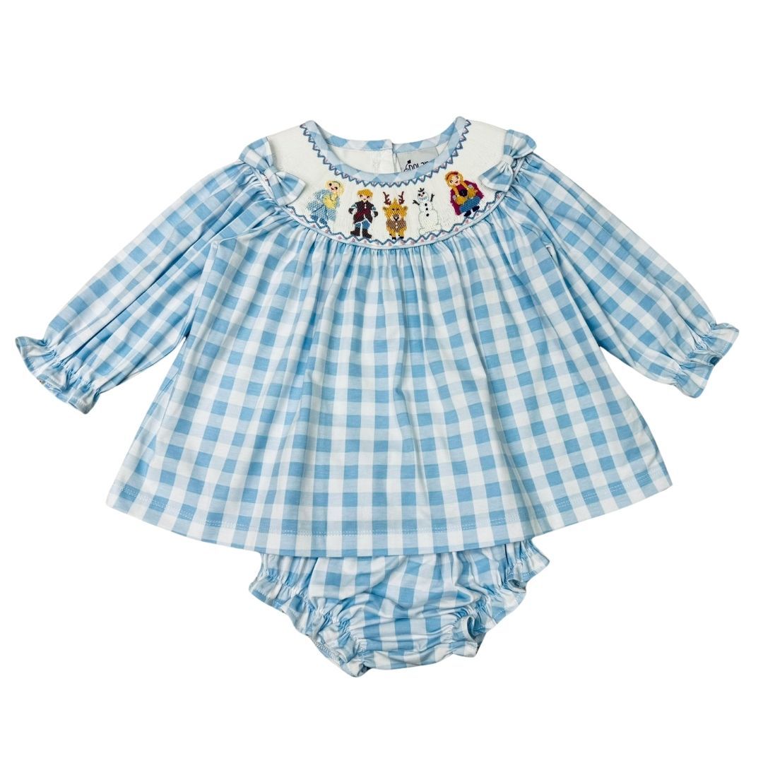 Iced Friends Ruffle Collar Bloomer Set