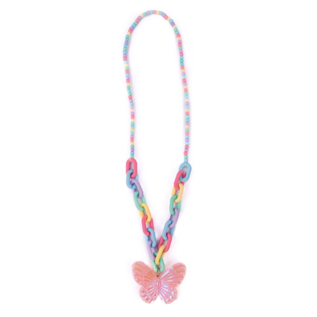 Kaleidoscope Butterfly Necklace