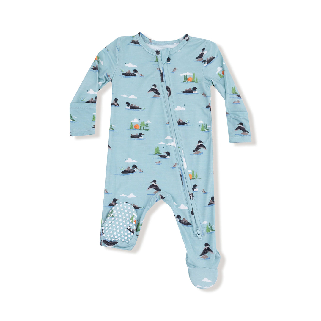 Loons- 2 Way Zipper Footie