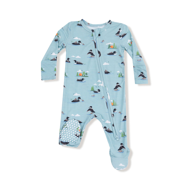 Loons- 2 Way Zipper Footie
