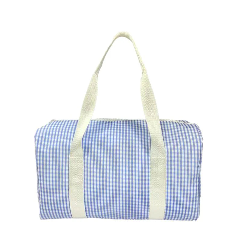Mini Packer Duffel Gingham Sky