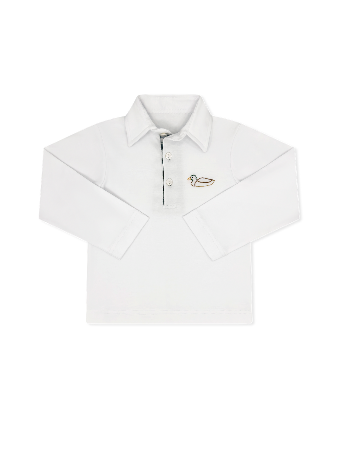 Willoughby White Mallard Parker Polo