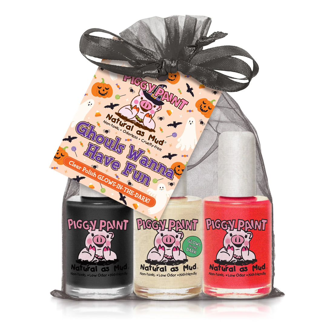 Ghouls Wanna Have Fun Fall & Halloween Gift Set - Kids Non-toxic Nail Polish