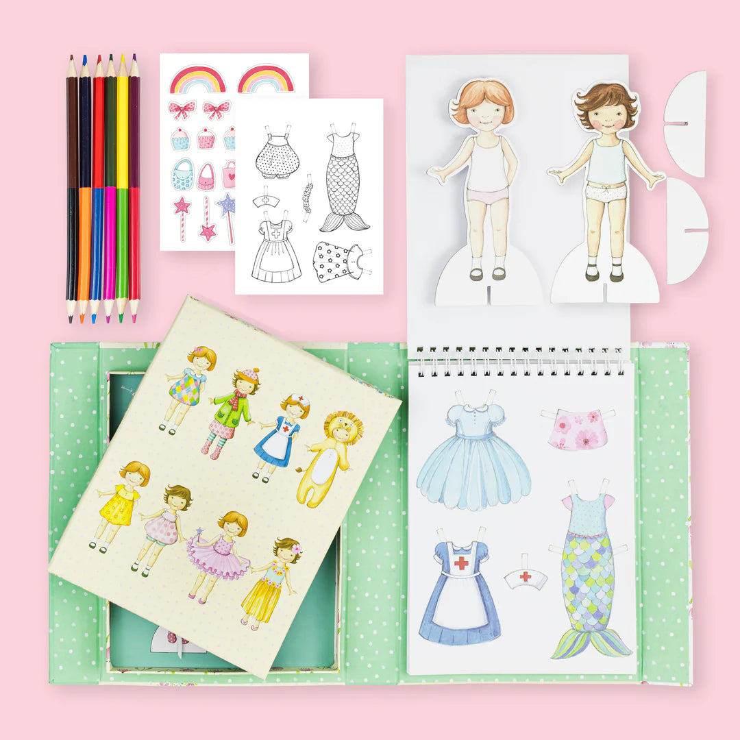 Paper Dolls Kit- Vintage