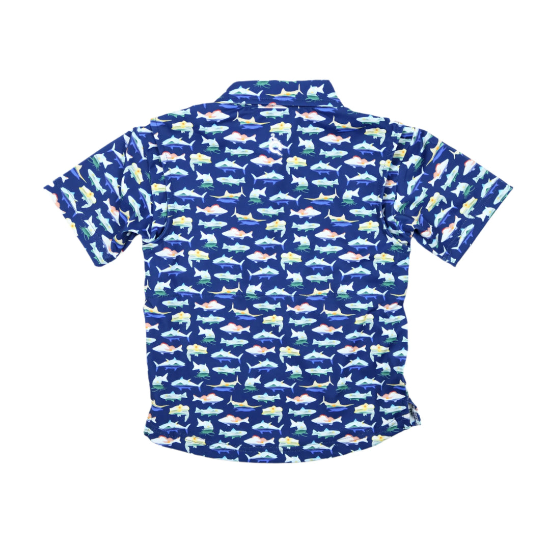 Catch Of The Day Polo Short Sleeve Shirt