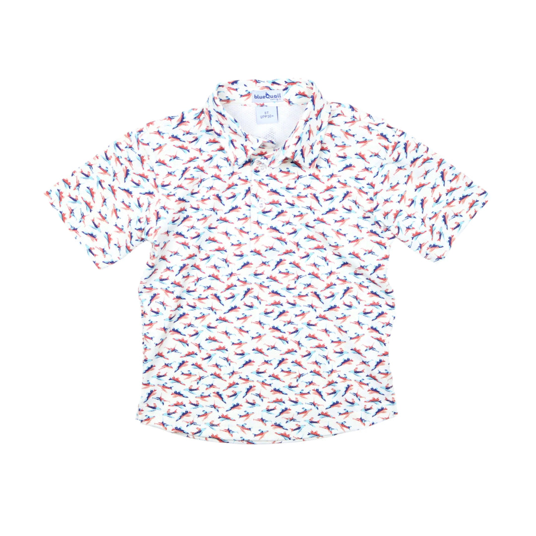 Jets Polo Short Sleeve Shirt