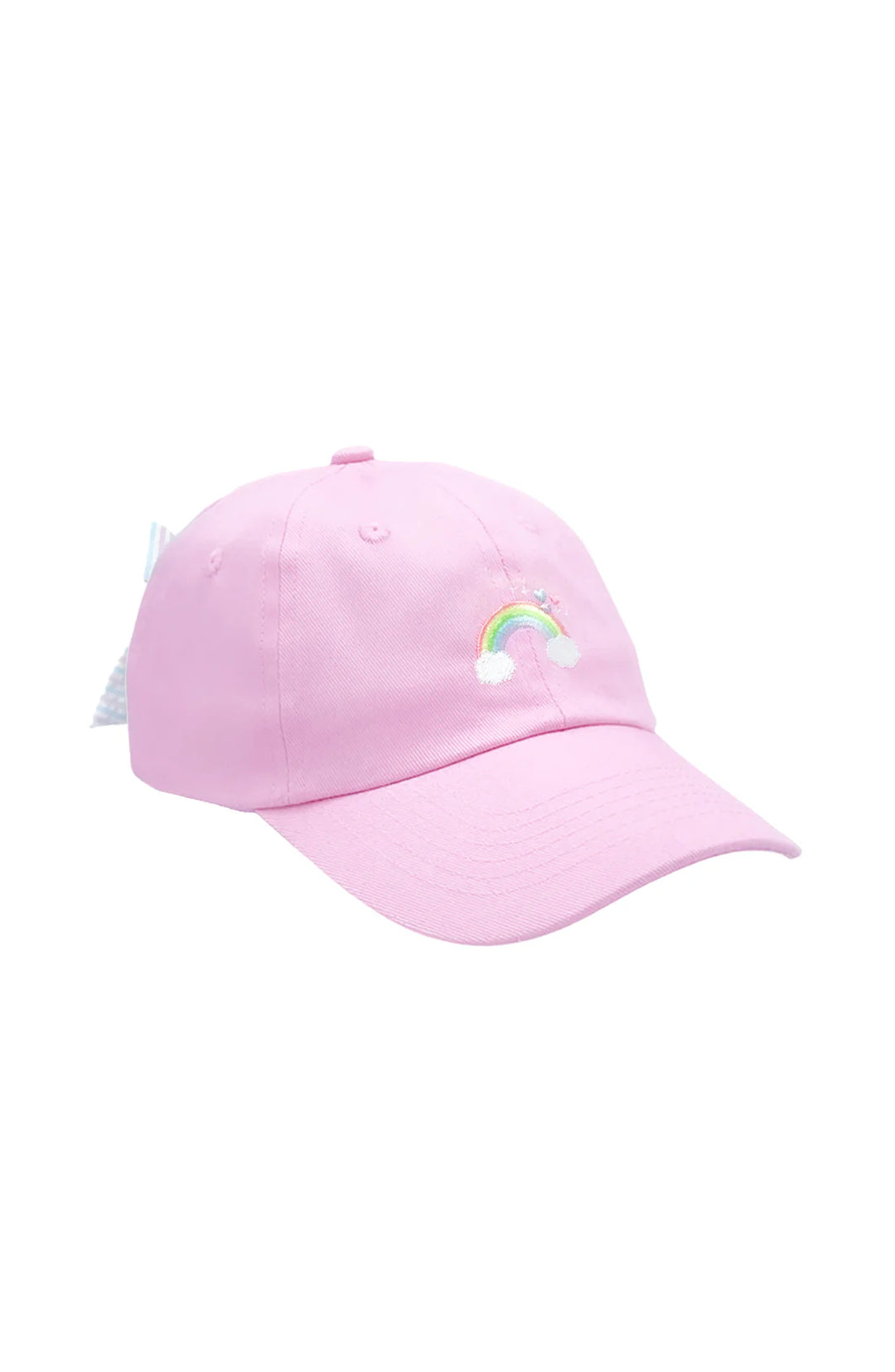 Rainbow Sparkle Bow Hat