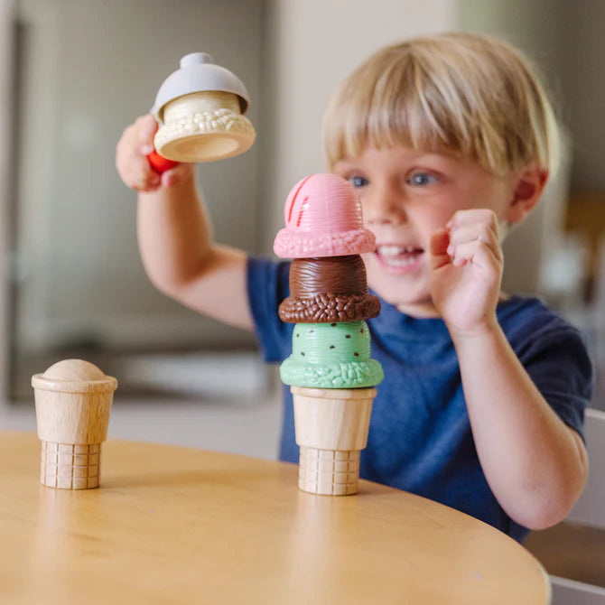 Scoop & Stack - Ice Cream Cone Playset