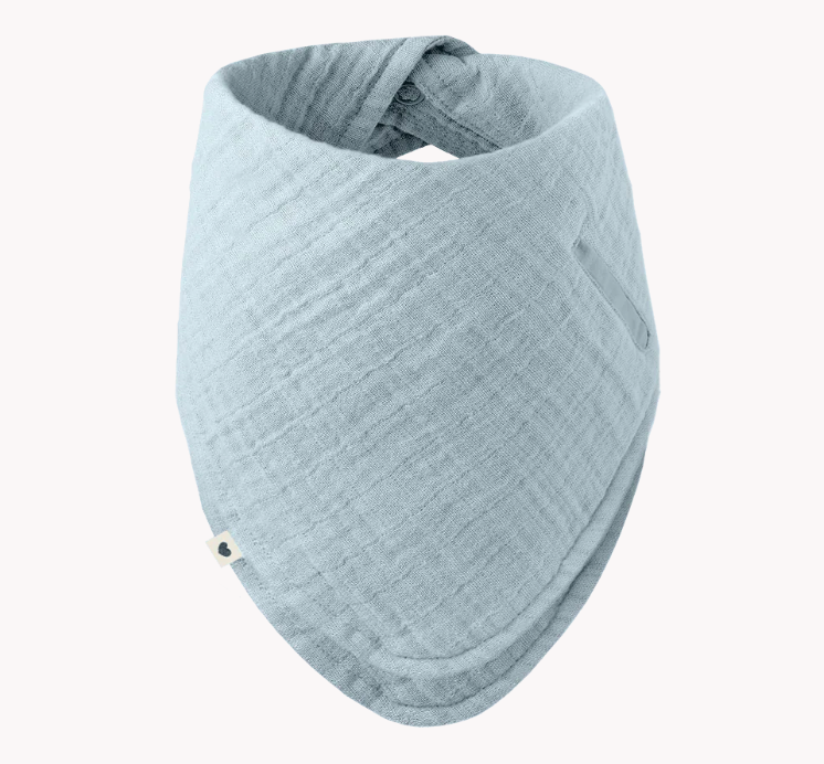 Bandana Bib Baby Blue