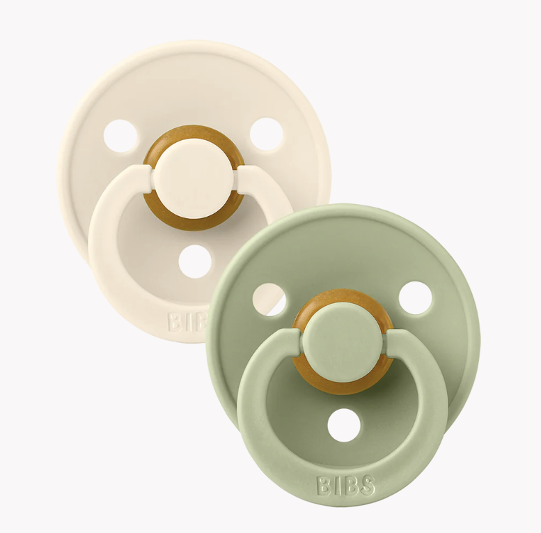 BIBS Colour 2 PACK Ivory/Sage