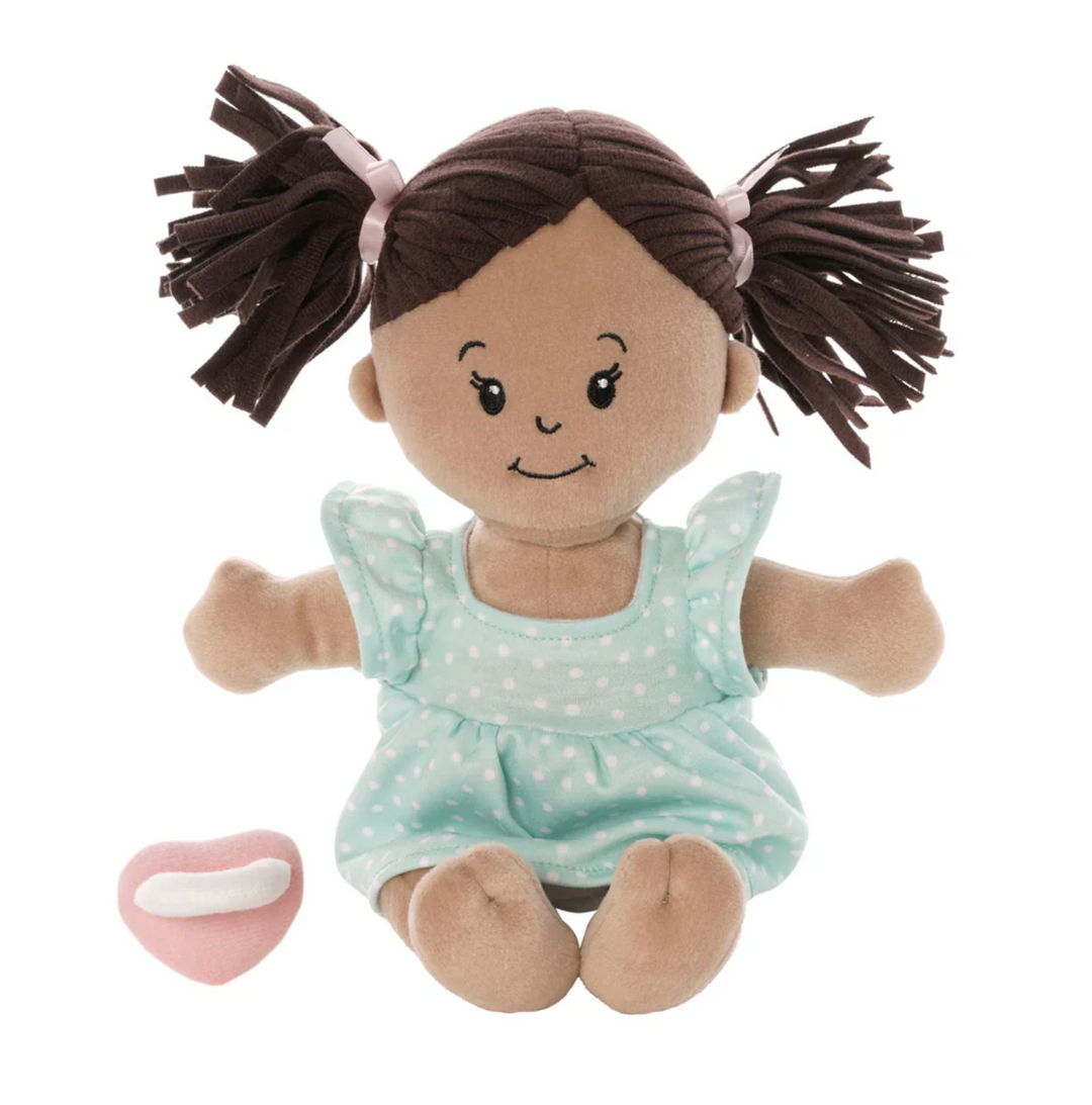 Love, Stella Doll Beige with Brown Pigtails