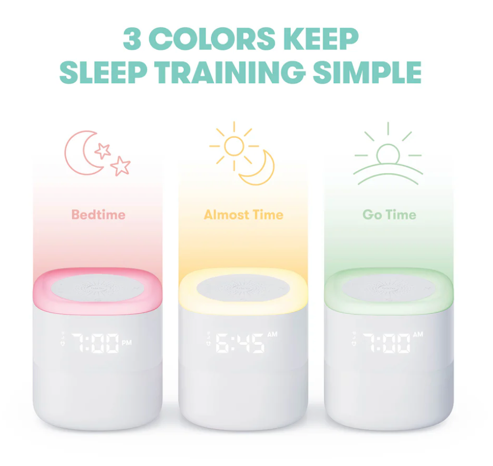 3-in-1 Sound Machine + When-To-Wake™ Clock + Nightlight