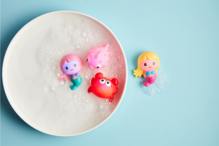 Light Up Mermaid Bath Toys