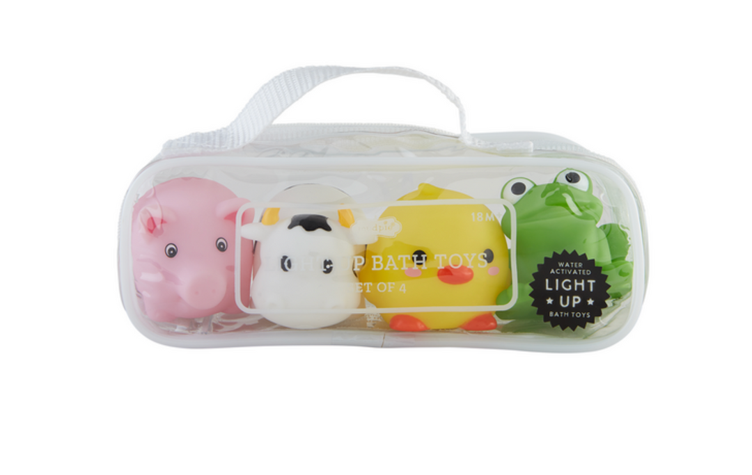 Light Up Farm Bath Toys