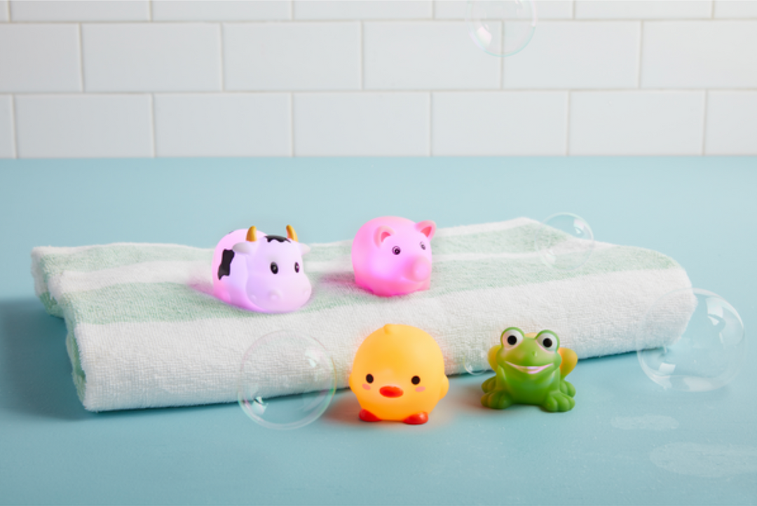 Light Up Farm Bath Toys