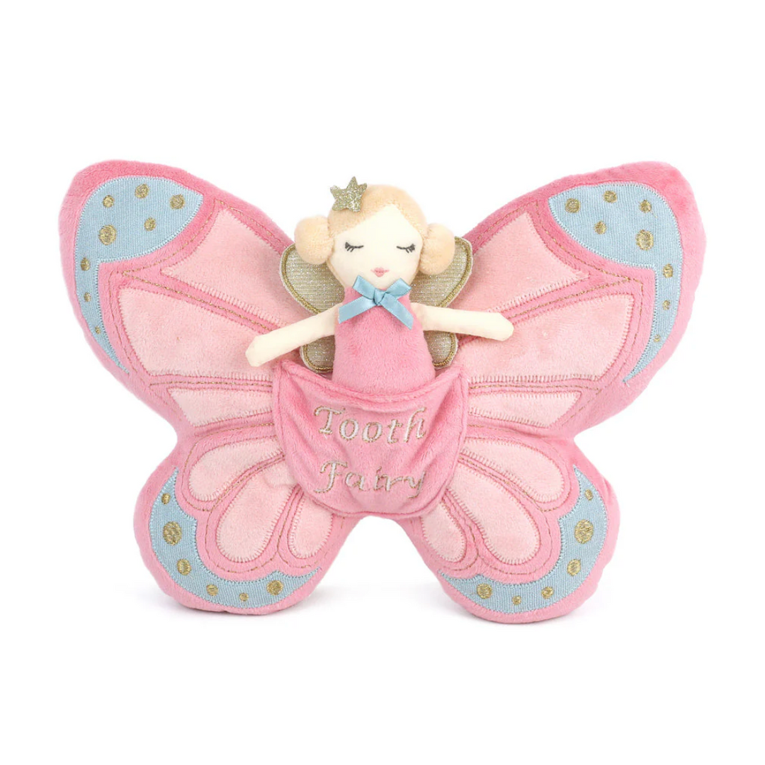 Butterfly Tooth Fairy Pillow and Doll Set
