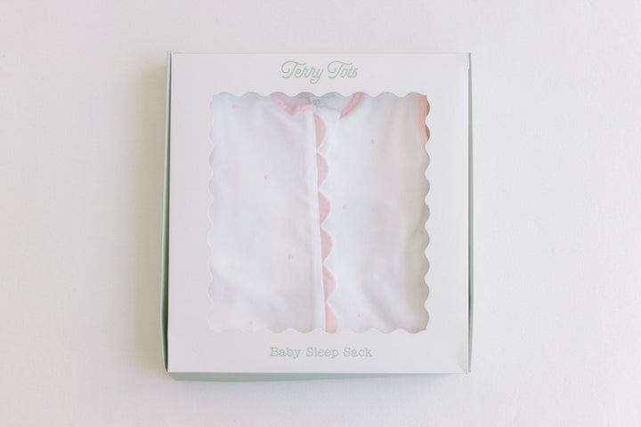 Embroidered Dots Sleep Sack